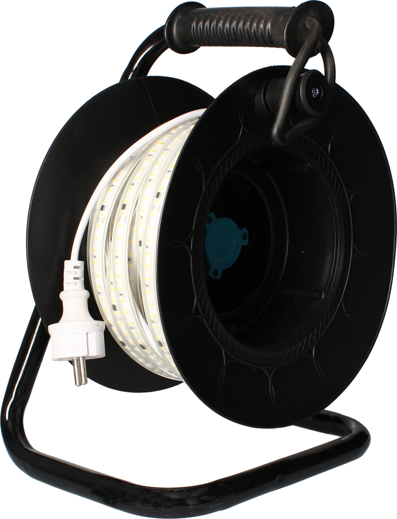 Ruban Led de chantier sur enrouleur STRIPLED 25m - 200W - 25000lm - 6000K image