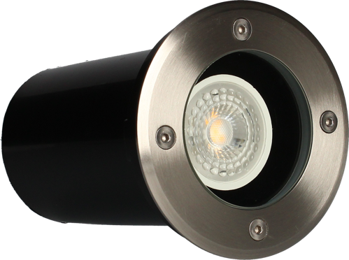 ARLUX Spot LED extérieur encastré de sol rond Tulip 230V 5W 380lm 3000K  IP67 inox - 500172