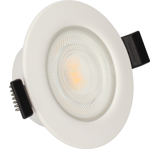 Spot encastré fixe BBC Ø90mm EOS - 5W - 580lm - CCT - Blanc image