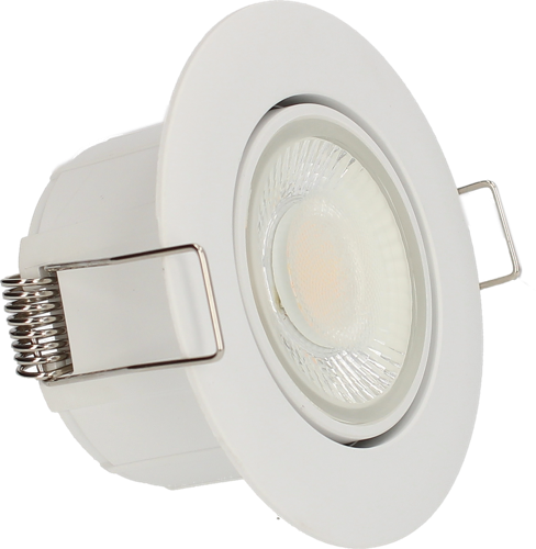 Spot encastré orientable BBC Ø90mm EOS - 4,5W - 580lm - CCT - Blanc image