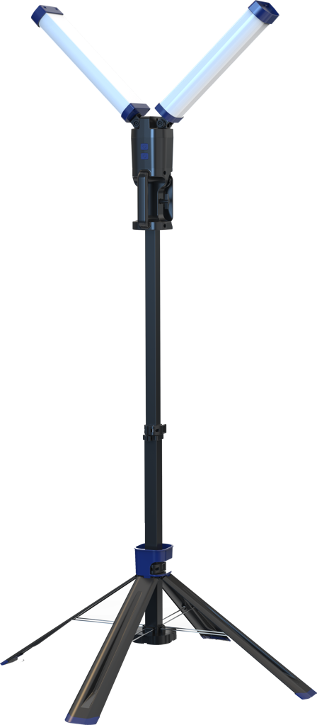 Projecteur de chantier double orientable - Série MY - 2x40W - 2x4300lm - 5000K image