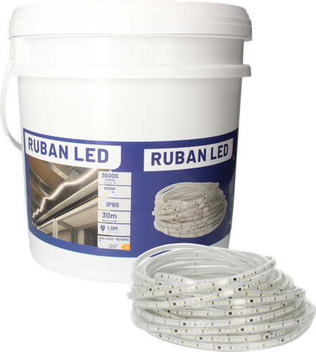 Ruban Led de chantier R32 30m - 330W - 36000lm - 6500K image