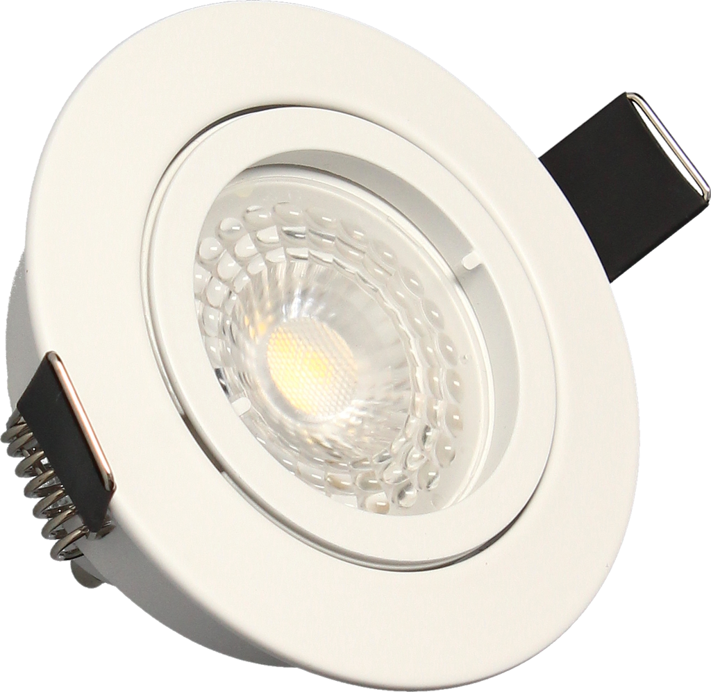 Spot encastré orientable Ø83mm GU10 SPT201 - 5W - 380lm image